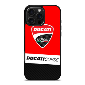 DUCATI CORSE MOTO LOGO iPhone 16 Pro Max Case Cover DUCATI CORSE MOTO LOGO iPhone 16 Pro Max Case Cover