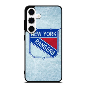 NEW YORK RANGERS NHL ICE LOGO Samsung Galaxy S24 Case Cover