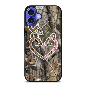 CAMO BROWNING LOVE iPhone 16 Case Cover