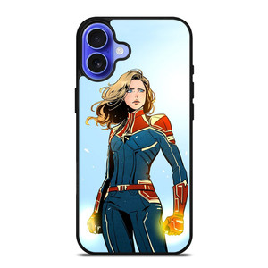 CAPTAIN MARVEL CARTOON iPhone 16 Case Cover CAPTAIN MARVEL CARTOON iPhone 16 Case Cover