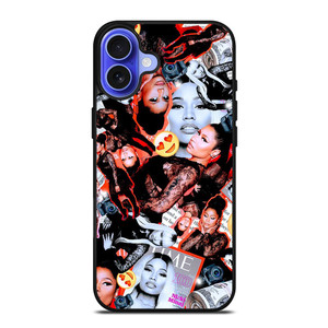 CARDI B COLLAGE 2 iPhone 16 Case Cover