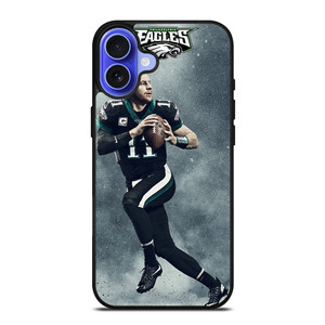 CARSON WENTZ PHILADELPHIA EAGLES iPhone 16 Case Cover CARSON WENTZ PHILADELPHIA EAGLES iPhone 16 Case Cover