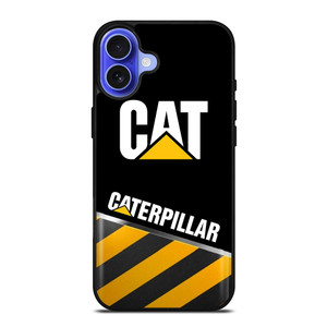 CAT CATERPILLAR STRIPE LOGO iPhone 16 Case Cover CAT CATERPILLAR STRIPE LOGO iPhone 16 Case Cover