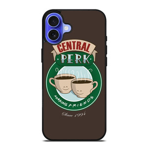 CENTRAL PERK FRIENDS iPhone 16 Case Cover