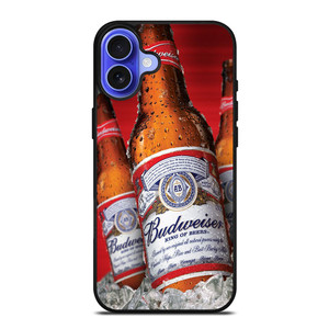 CERVEJA BUDWEISER GARRAFA iPhone 16 Case Cover CERVEJA BUDWEISER GARRAFA iPhone 16 Case Cover