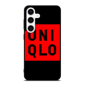 UNIQLO LOGO RED BLACK Samsung Galaxy S24 Case Cover