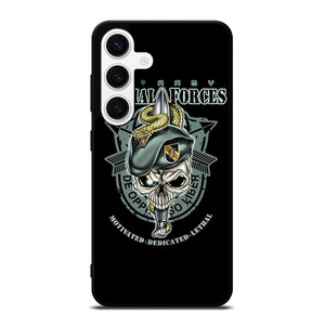 US ARMY SPECIAL FORCES LOGO SKULL Samsung Galaxy S24 Case Cover