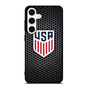 USA SOCCER LOGO CARBON Samsung Galaxy S24 Case Cover