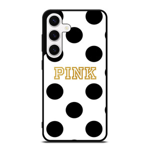 VICTORIA S SECRET PINK POLKADOTS Samsung Galaxy S24 Case Cover