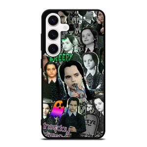 WEDNESDAY ADDAMS COLLAGE Samsung Galaxy S24 Case Cover