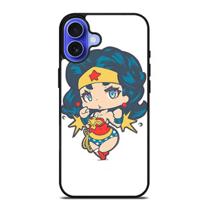 CHIBI WONDER WOMAN iPhone 16 Case Cover CHIBI WONDER WOMAN iPhone 16 Case Cover