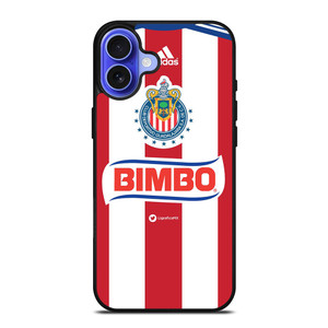 CHIVAS DE GUADALAJARA DEPORTIVO JERSEY iPhone 16 Case Cover CHIVAS DE GUADALAJARA DEPORTIVO JERSEY iPhone 16 Case Cover