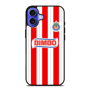 CLUB DEPORTIVO GUADALAJARA CHIVAS JERSEY iPhone 16 Case Cover CLUB DEPORTIVO GUADALAJARA CHIVAS JERSEY iPhone 16 Case Cover