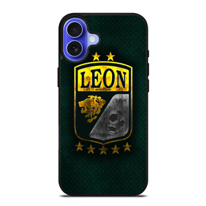 CLUB LEON FOOTBALL EMBLEM iPhone 16 Case Cover CLUB LEON FOOTBALL EMBLEM iPhone 16 Case Cover