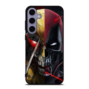DEADPOOL X WOLVERINE SKULL ICON Samsung Galaxy S24 Plus Case Cover