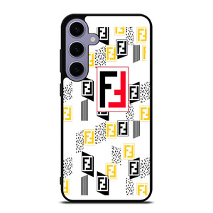 FENDI ROMA LOGO WHITE Samsung Galaxy S24 Plus Case Cover