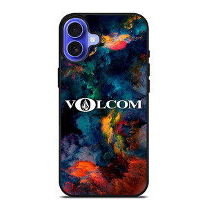 COLORFUL LOGO VOLCOM iPhone 16 Case Cover COLORFUL LOGO VOLCOM iPhone 16 Case Cover