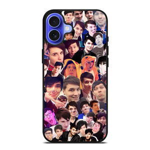 DAN AND PHIL COLLAGE iPhone 16 Case Cover DAN AND PHIL COLLAGE iPhone 16 Case Cover