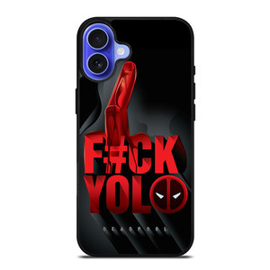 DEADPOOL YOLO iPhone 16 Case Cover DEADPOOL YOLO iPhone 16 Case Cover