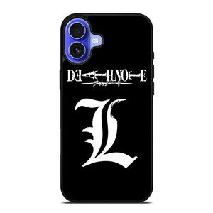 DEATH NOTE LIGHT LOGO iPhone 16 Case Cover