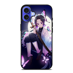 DEMON SLAYER SHINOBU KOCHO ANIME KIMETSU NO YAIBA iPhone 16 Case Cover DEMON SLAYER SHINOBU KOCHO ANIME KIMETSU NO YAIBA iPhone 16 Case Cover