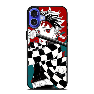 DEMON SLAYER TANJIRO MANGA ANIME iPhone 16 Case Cover