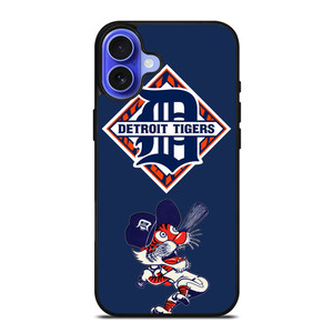 DETROIT TIGERS BASEBALL iPhone 16 Case Cover DETROIT TIGERS BASEBALL iPhone 16 Case Cover