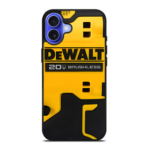 DEWALT TOOL LOGO BRUSHLESS 2 iPhone 16 Case Cover DEWALT TOOL LOGO BRUSHLESS 2 iPhone 16 Case Cover