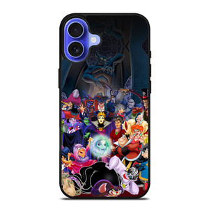 DISNEY PRINCESS VILLAINS iPhone 16 Case Cover DISNEY PRINCESS VILLAINS iPhone 16 Case Cover