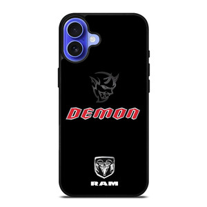 DODGE RAM DEMON LOGO iPhone 16 Case Cover