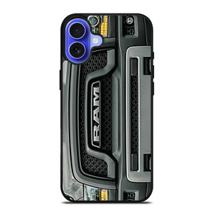 DODGE RAM TRUCK EMBLEM BLACK iPhone 16 Case Cover
