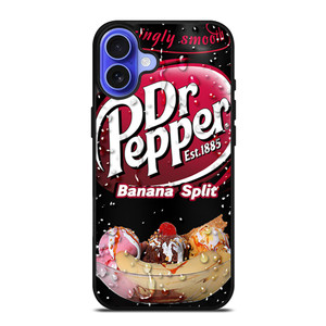 DR PEPPER BANANA SPLIT BOTTLE iPhone 16 Case Cover