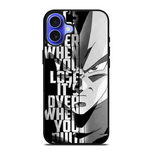 DRAGON BALL VEGETA QUOTE iPhone 16 Case Cover