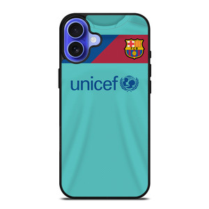 FC BARCELONA JERSEY AWAY iPhone 16 Case Cover FC BARCELONA JERSEY AWAY iPhone 16 Case Cover