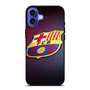 FC BARCELONA JERSEY EMBLEM iPhone 16 Case Cover FC BARCELONA JERSEY EMBLEM iPhone 16 Case Cover