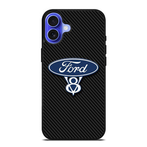 FORD LOGO CARBON iPhone 16 Case Cover