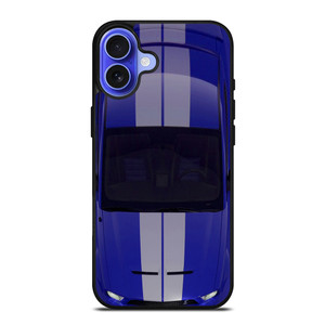 FORD MUSTANG SHELBY BLUE iPhone 16 Case Cover FORD MUSTANG SHELBY BLUE iPhone 16 Case Cover