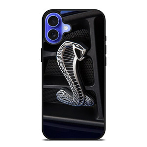 FORD SHELBY GT500 COBRA LOGO iPhone 16 Case Cover FORD SHELBY GT500 COBRA LOGO iPhone 16 Case Cover