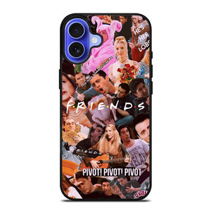 FRIENDS TV SERIES COLLAGE iPhone 16 Case Cover