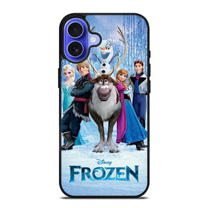 FROZEN DISNEY CHARACTER iPhone 16 Case Cover FROZEN DISNEY CHARACTER iPhone 16 Case Cover