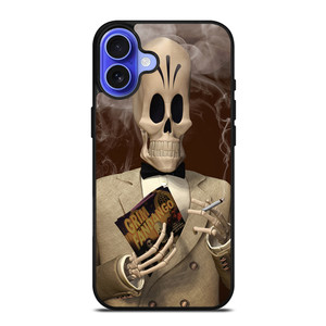 GRIM FANDANGO MANNY CALAVERA iPhone 16 Case Cover GRIM FANDANGO MANNY CALAVERA iPhone 16 Case Cover