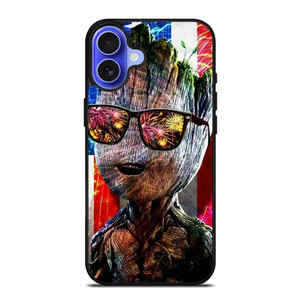 GROOT AMERICAN iPhone 16 Case Cover