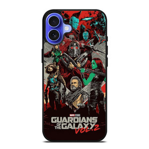 GUARDIANS OF THE GALAXY POSTER iPhone 16 Case Cover GUARDIANS OF THE GALAXY POSTER iPhone 16 Case Cover