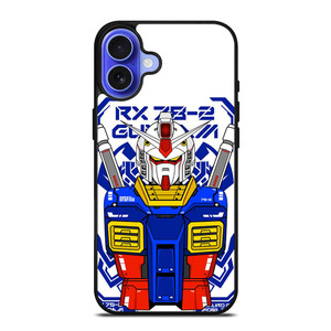 GUNDAM ROBOT CARTOON ANIME iPhone 16 Case Cover