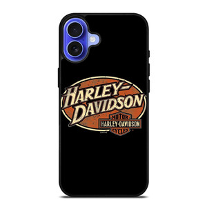 HARLEY DAVIDSON LOGO MOTORCYCLES COMPANY ICON iPhone 16 Case Cover HARLEY DAVIDSON LOGO MOTORCYCLES COMPANY ICON iPhone 16 Case Cover