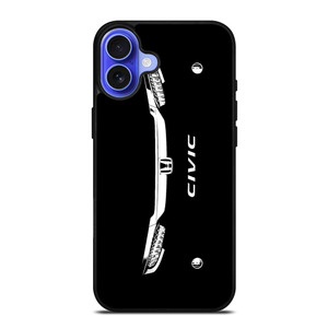 HONDA CIVIC ICON iPhone 16 Case Cover HONDA CIVIC ICON iPhone 16 Case Cover