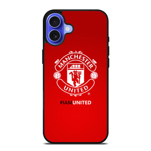 I AM UNITED MANCHESTER UNITED iPhone 16 Case Cover I AM UNITED MANCHESTER UNITED iPhone 16 Case Cover