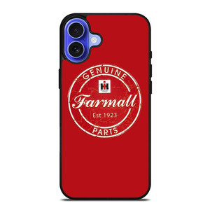 IH INTERNATIONAL HARVESTER FARMALL LOGO TRACTOR PARTS EST 1923 iPhone 16 Case Cover