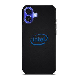 INTEL PROCESSOR LOGO iPhone 16 Case Cover INTEL PROCESSOR LOGO iPhone 16 Case Cover