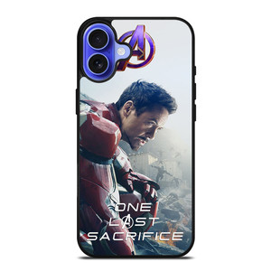 IRON MAN AVENGERS ENDGAME SACRIFICE iPhone 16 Case Cover IRON MAN AVENGERS ENDGAME SACRIFICE iPhone 16 Case Cover